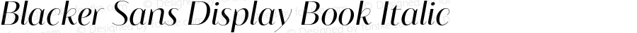 BlackerSansDisplay-BookItalic