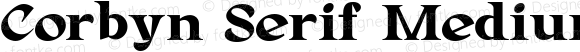 Corbyn Serif Medium