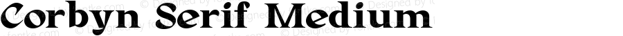 Corbyn Serif Medium