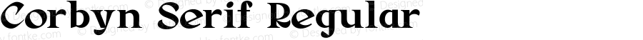 Corbyn Serif Regular