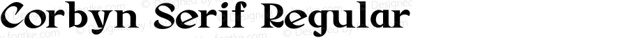 Corbyn Serif Regular