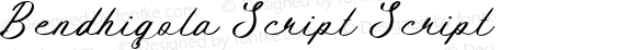 Bendhigola Script Script Version 1.000