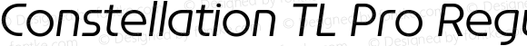 Constellation TL Pro Regular Italic