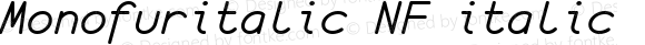 monofur italic Nerd Font Complete Mono Windows Compatible