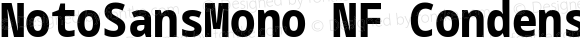 NotoSansMono NF Condensed ExtraBold