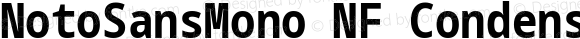 NotoSansMono NF Condensed Bold