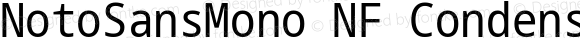 NotoSansMono NF Condensed