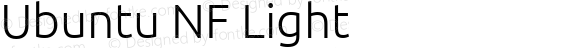 Ubuntu Light Nerd Font Complete Windows Compatible