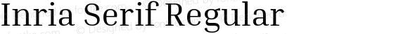 Inria Serif Regular