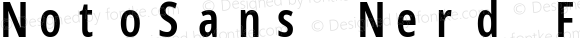 Noto Sans ExtraCondensed SemiBold Nerd Font Complete Mono