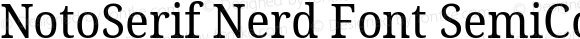 NotoSerif Nerd Font SemiCondensed