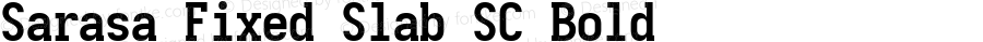 Sarasa Fixed Slab SC Bold