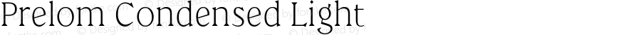 Prelom Condensed Light