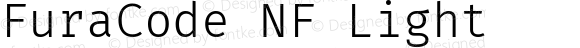 Fura Code Light Nerd Font Complete Windows Compatible