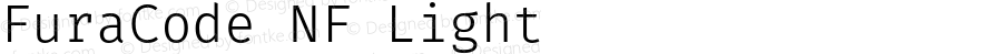 Fura Code Light Nerd Font Complete Windows Compatible