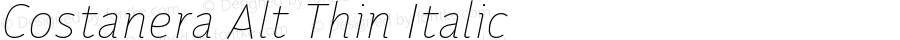 CostaneraAlt-ThinItalic