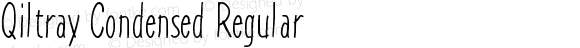 Qiltray Condensed Regular