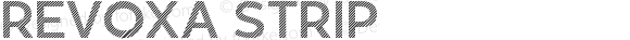 Revoxa Strip Version 1.00;June 13, 2020;FontCreator 13.0.0.2643 64-bit