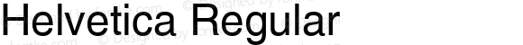 Helvetica Regular