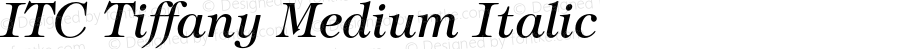 Tiffany-Italic