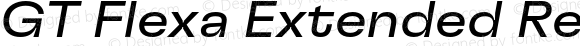 GT Flexa Extended Regular Italic