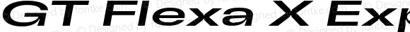GT Flexa X Expanded Medium Italic