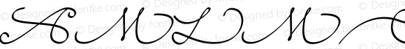 AMLMonogram Calligraphy 02
