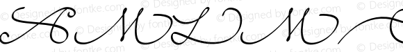 AMLMonogram Calligraphy 02