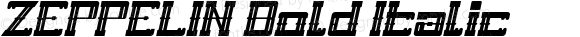 ZEPPELIN Bold Italic Version 1.00;November 13, 2019;FontCreator 11.5.0.2430 64-bit