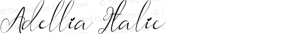 Adellia Italic