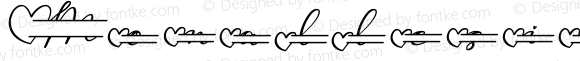 Monallesia Monogram Italic