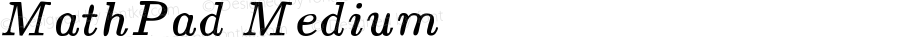 MathPad Medium