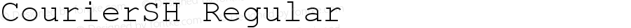 CourierSH Regular