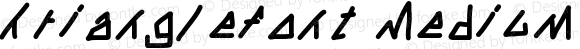 Trianglefont Medium