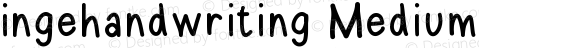 ingehandwriting Medium