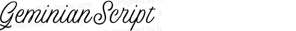 Geminian Script