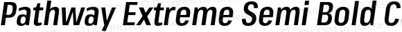 Pathway Extreme Semi Bold Condensed Italic