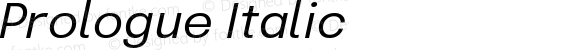 Prologue Italic
