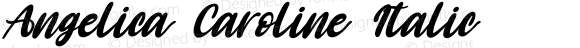 Angelica Caroline Italic