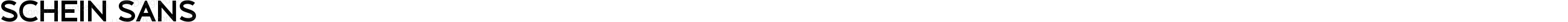 Schein Sans