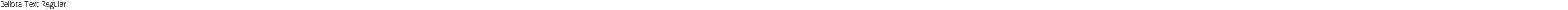Bellota Text Regular