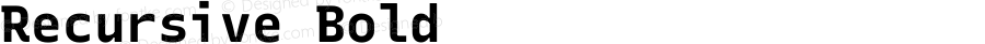 Recursive Bold