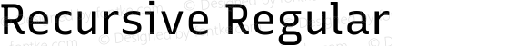 Recursive Regular