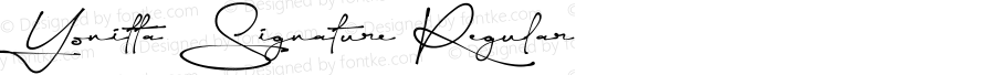 Yonitta Signature