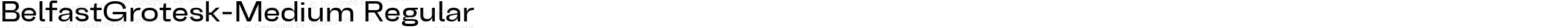 BelfastGrotesk-Medium Regular
