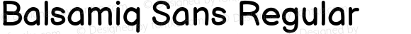 Balsamiq Sans Regular