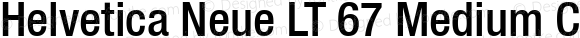 Helvetica Neue LT 67 Medium Condensed