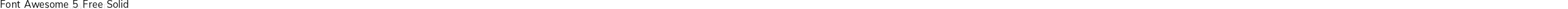 Font Awesome 5 Free Solid