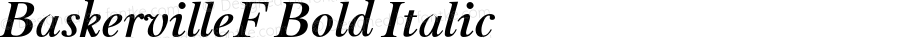 BaskervilleF Bold Italic