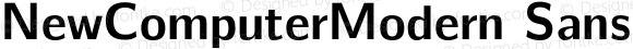 NewComputerModern Sans 10 Bold